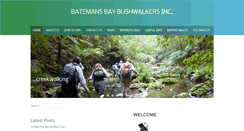 Desktop Screenshot of baybushwalkers.org.au